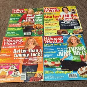 Woman’s Wold Magazine Set